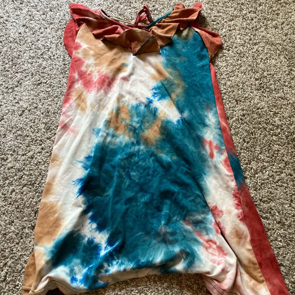 Tie dye dress